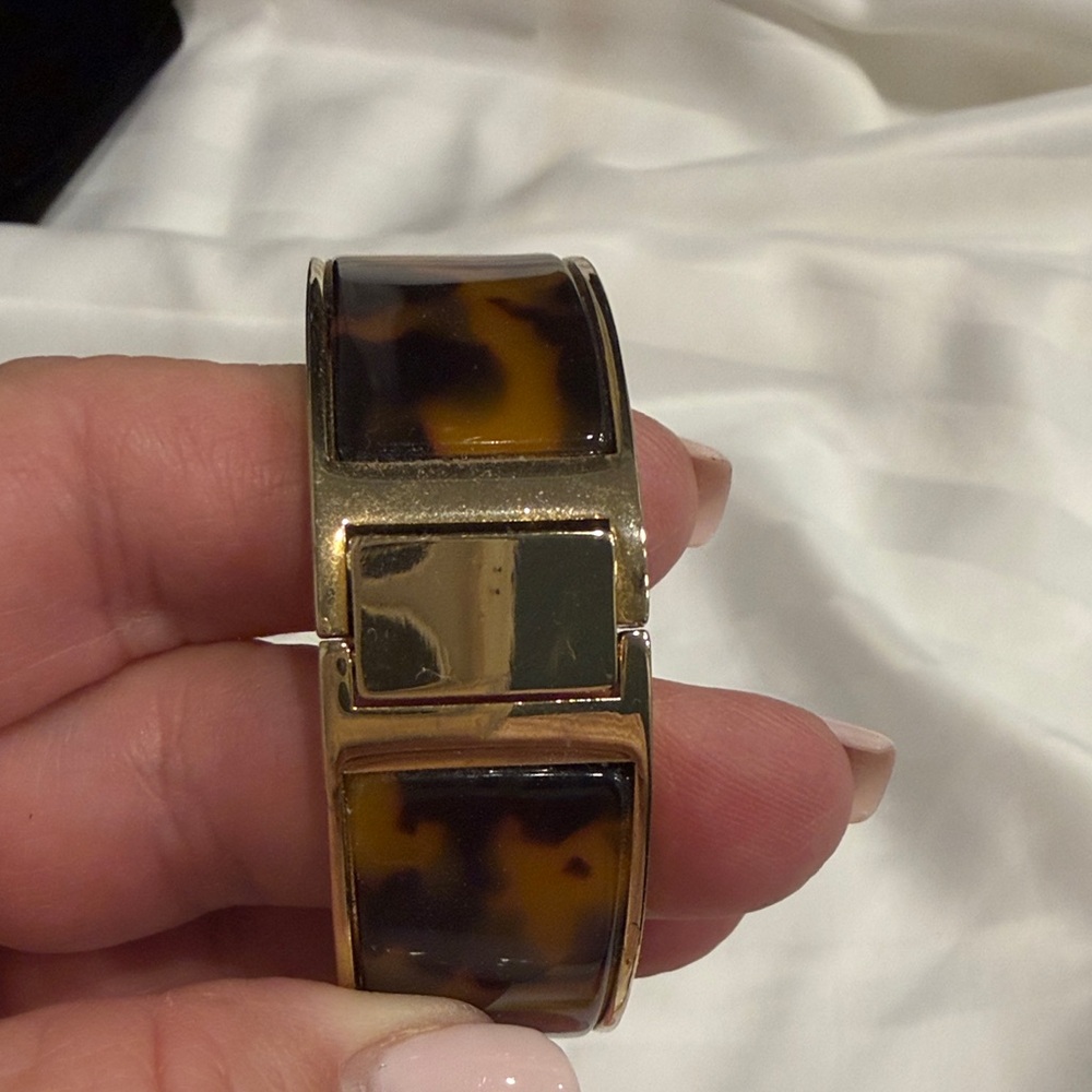 J. Crew Tortoise Shell Bangle Bracelet - image 3